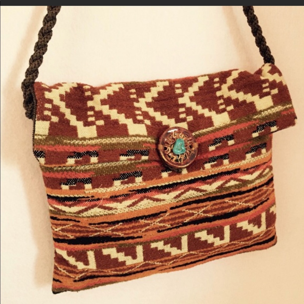 Bohemian Aztec Cross Body Bag